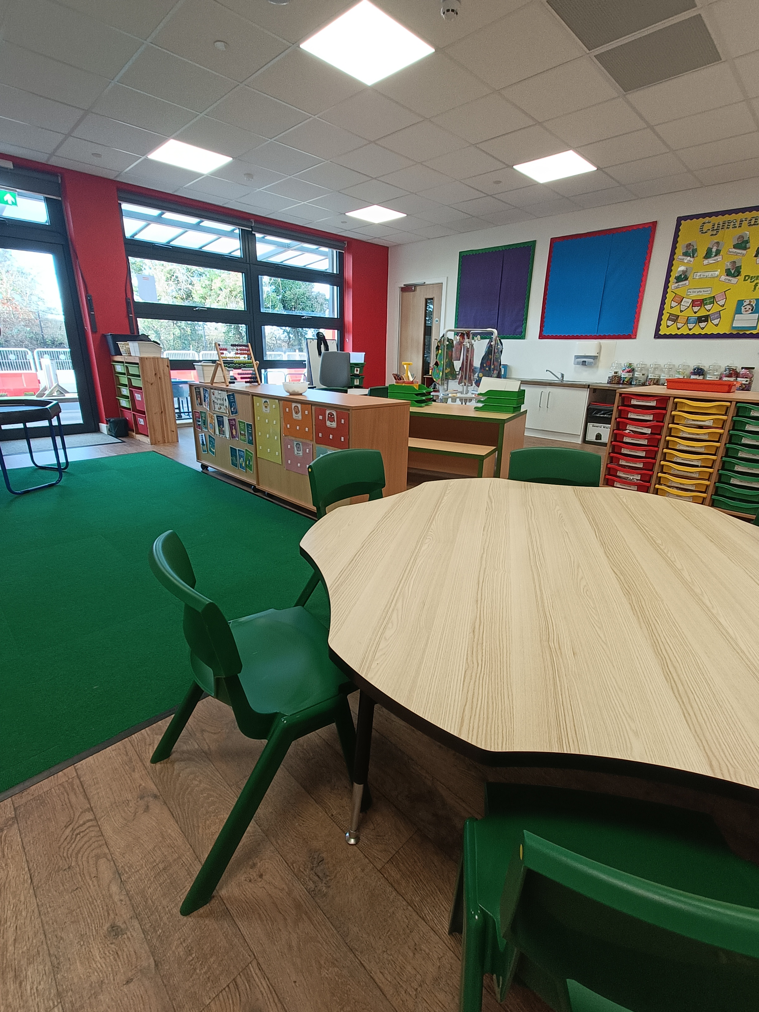 classroom, furniture 